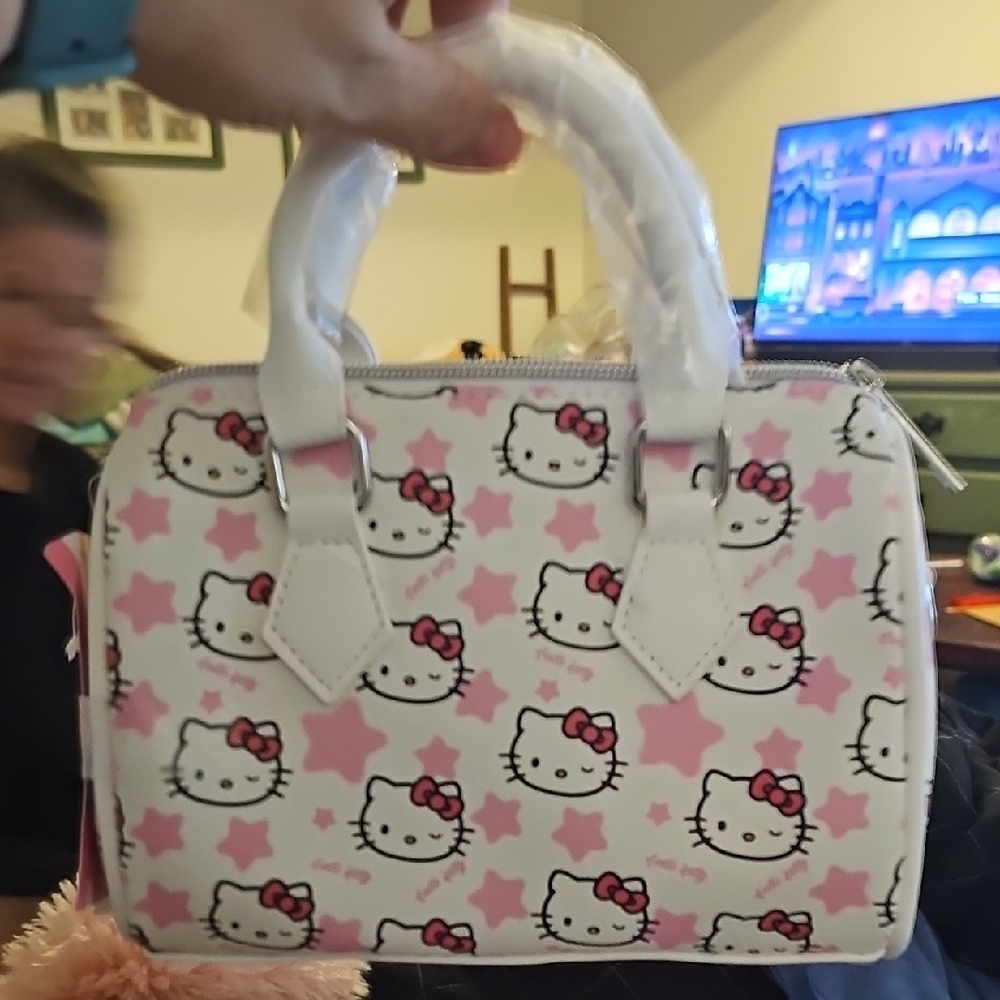 Hello Kitty Pink and White Mini Bag